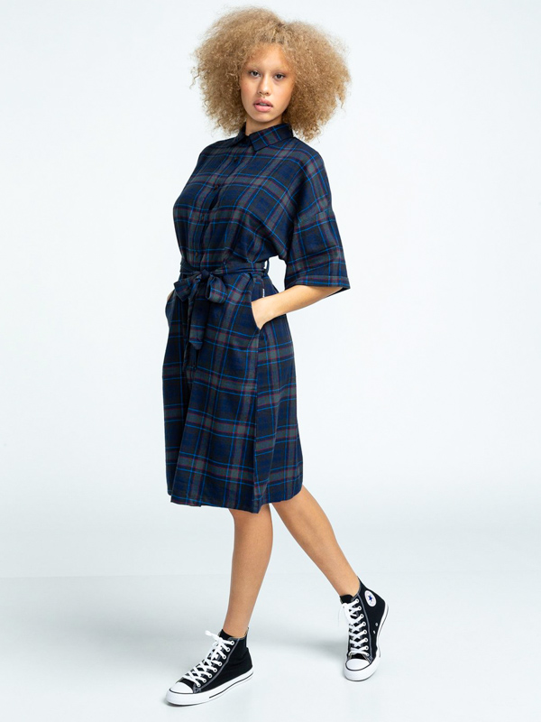 Element TAMLYN NAVY/GREEN plesové šaty krátke - XS
