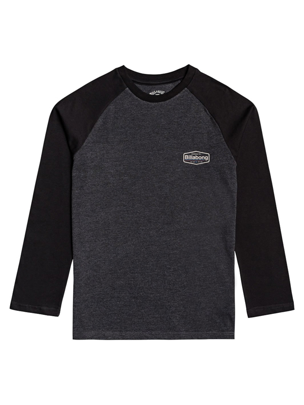 Billabong MONTANA black pánske tričko s dlhým rukávom - XL