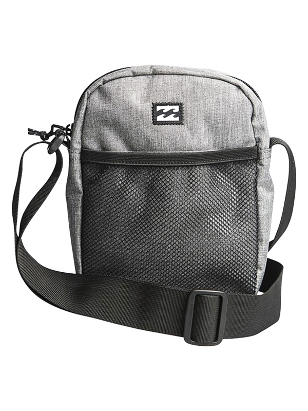 Billabong BOULEVARD grey heather pánska taška cez rameno
