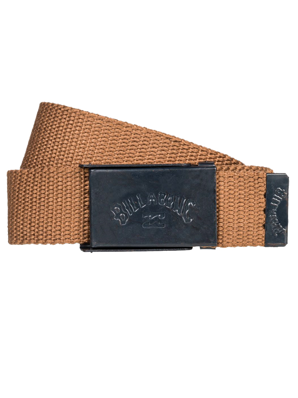 Billabong COG RUSTIC BROWN pánsky textilný opasok