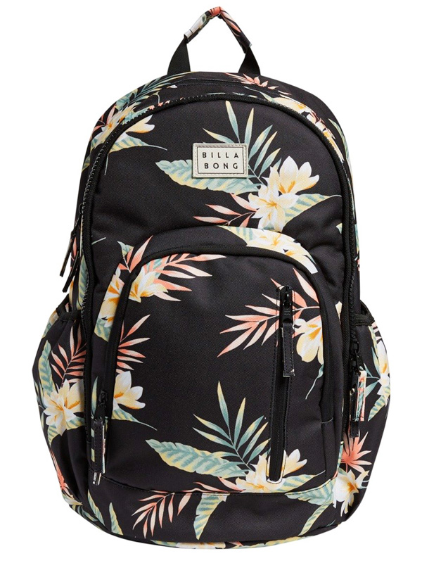 Billabong ROADIE BLACK/GREEN školský batoh