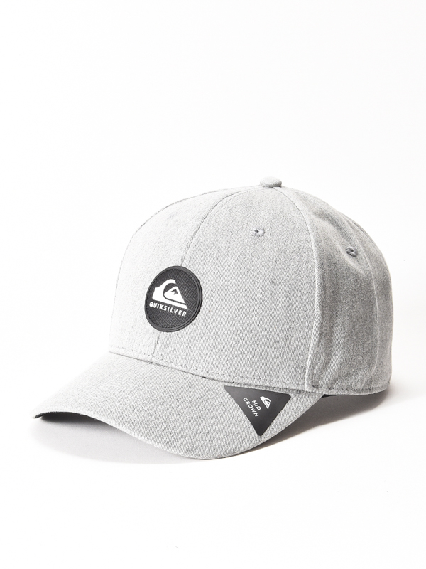 Quiksilver SUPER UNLEADED LIGHT GREY HEATHER pánska baseballka