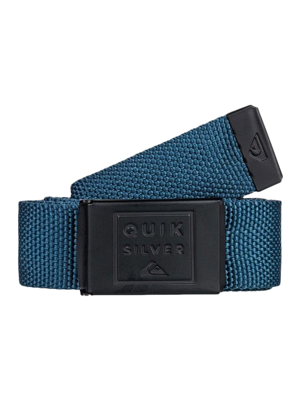 Quiksilver PRINCIPLE III MAJOLICA BLUE pánsky textilný opasok