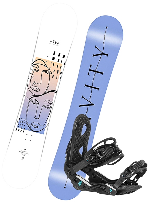 Gravity MIST 4 dámsky snowboard set