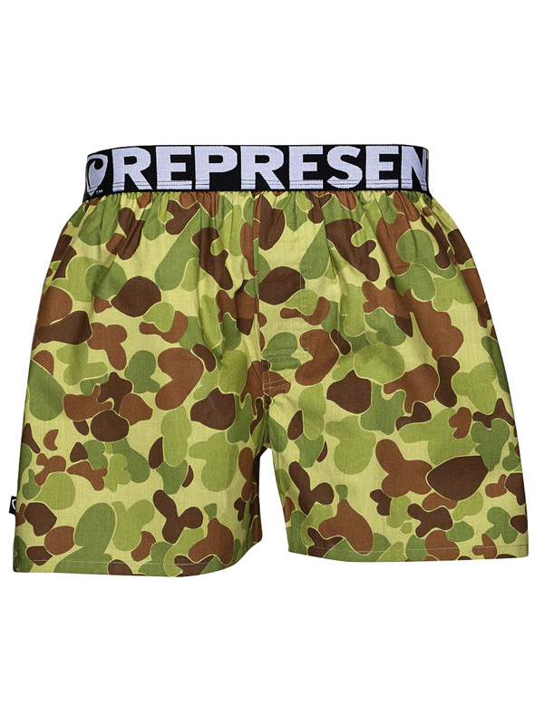 Represent MIKE DUCKHUNTER zelena pánske trenky - L