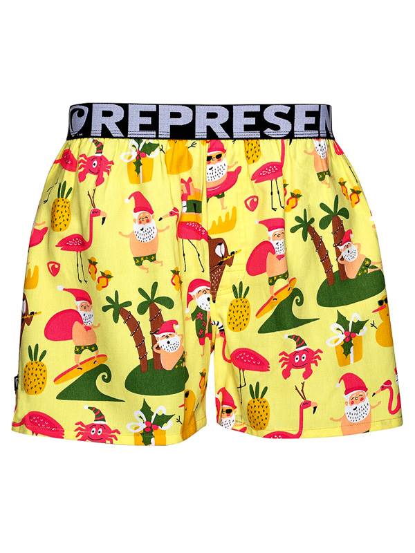 Represent MIKE HOLIDAY zluta pánske trenky - L