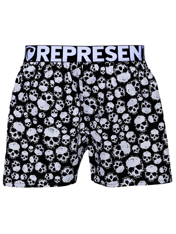Represent MIKE DOOM ČERNÁ pánske trenky - XL
