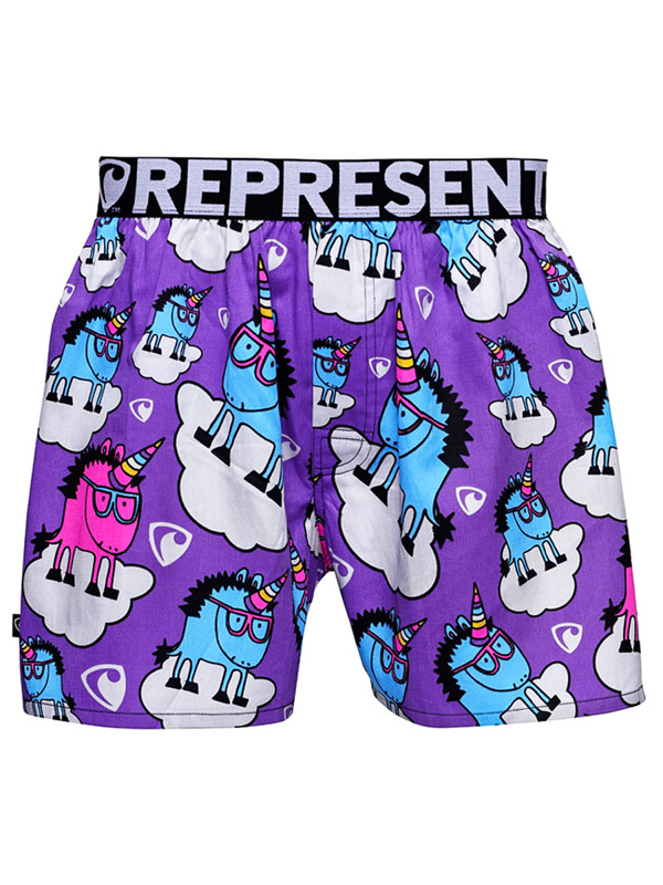 Represent MIKE TOMS UNICORN fialova pánske trenky - L