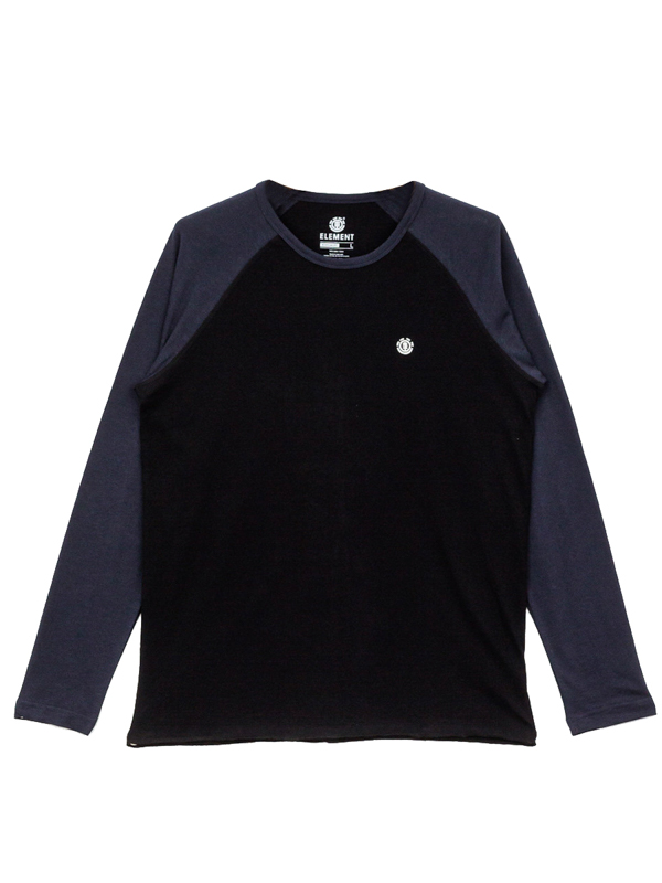Element BLUNT FLINT BLACK BLUE pánske tričko s dlhým rukávom - M