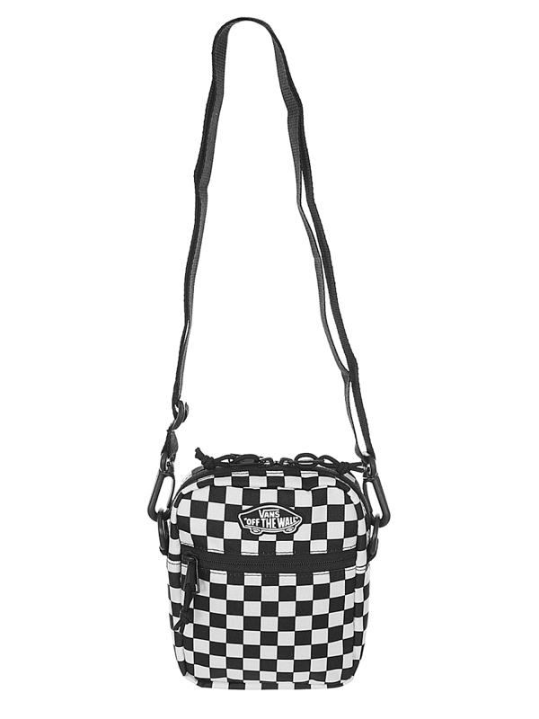 Vans STREET READY II Black/White Checkerboard dámska taška cez rameno