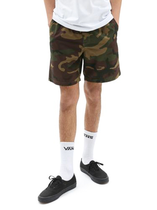 Vans RANGE CAMO pánske plátené kraťasy - XL